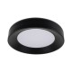 ΠΛΑΦΟΝΙΕΡΑ ΜΕΤΑΛΛΟ-ΑΚΡΥΛΙΚΟ LED 40W 3042Lm 3000K Φ500X100mm ΜΑΥΡΟ ARTE ILLUMINA UPON