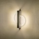 ΑΠΛΙΚΑ ΤΟΙΧΟΥ ΑΛΟΥΜΙΝΙΟ-ΑΚΡΥΛΙΚΟ LED 6W 312Lm 3000K 195X45X250mm ΜΑΥΡO ARTE ILLUMINA ERATO