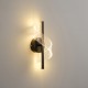 ΑΠΛΙΚΑ TOIXOY ΑΚΡΥΛΙΚΟ LED 8W 720Lm 3000K 300X130mm ΜΑΥΡO ARTE ILLUMINA SILK