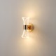 ΑΠΛΙΚΑ TOIXOY ΑΚΡΥΛΙΚΟ LED 8W 720Lm 3000K 105X225mm ΓΡΑΜΜΕΣ ΓΑΛΛΙΚΟ ΧΡΥΣΟ ARTE ILLUMINA TELA