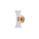 ΑΠΛΙΚΑ TOIXOY ΑΚΡΥΛΙΚΟ LED 8W 720Lm 3000K 105X225mm DOTS ΓΑΛΛΙΚΟ ΧΡΥΣΟ ARTE ILLUMINA TELA