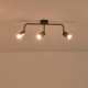ΣΠΟΤ ΜΕΤΑΛΛΟ 3ΦΩΤΟ 3XGU10 Max 7W 500X230mm ΜΑΥΡΟ ARTE ILLUMINA OLYMP