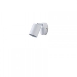 ΣΠΟΤ ΜΕΤΑΛΛΟ 1XGU10 Max 7W 135X95mm ΛΕΥΚΟ ARTE ILLUMINA OLYMP