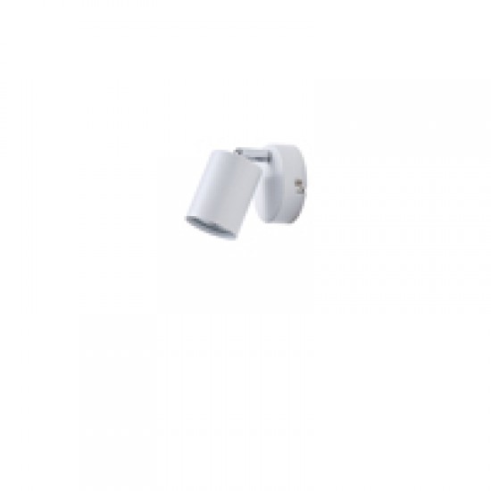 ΣΠΟΤ ΜΕΤΑΛΛΟ 1XGU10 Max 7W 135X95mm ΛΕΥΚΟ ARTE ILLUMINA OLYMP