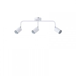 ΣΠΟΤ ΜΕΤΑΛΛΟ 3ΦΩΤΟ 3XGU10 Max 7W 500X230mm ΛΕΥΚΟ ARTE ILLUMINA OLYMP