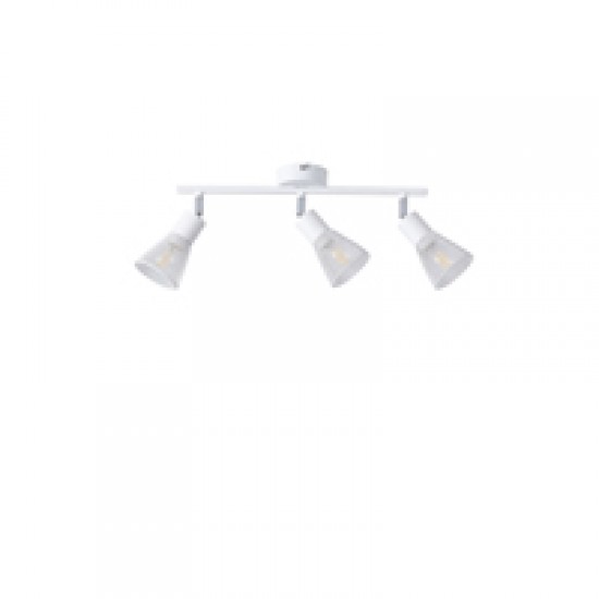 ΣΠΟΤ ΜΕ ΔΙΧΤΥ ΜΕΤΑΛΛΟ 3ΦΩΤΟ 3XE14 Max 8W 390X80X145mm ΛΕΥΚΟ ARTE ILLUMINA MESHY