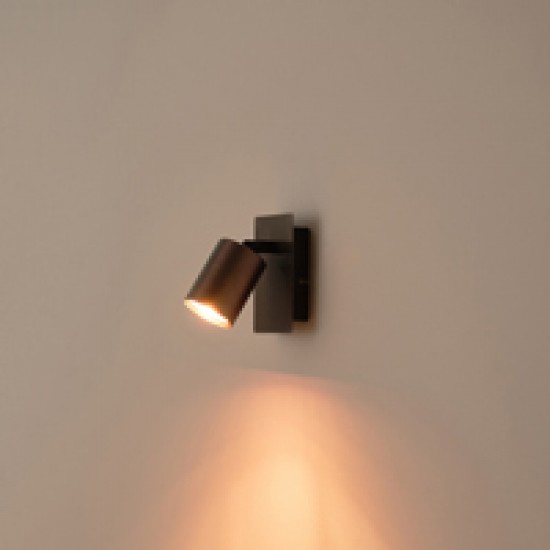 ΣΠΟΤ ΑΛΟΥΜΙΝΙΟ 1XGU10 Max 7W 120X120mm ΓΚΡΙ ARTE ILLUMINA LUXY