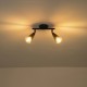 ΣΠΟΤ ΜΕΤΑΛΛΟ ΓΥΑΛΙ 2ΦΩΤΟ 2XE14 Max 8W 220X80X165mm ΦΙΜΕ ARTE ILLUMINA CLASSY