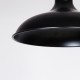 ΣΚΙΑΔΑ ΜΕΤΑΛΛΟ Φ360mm ΜΑΥΡΗ ARTE ILLUMINA SIROS