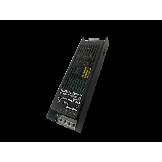 ΤΡΟΦΟΔΟΤΙΚΟ ΜΕΤΑΛΛΙΚΟ 24V DC 250W IP20 PRO
