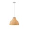 ΦΩΤΙΣΤΙΚΟ ΚΡΕΜΑΣΤΟ BAMBOO ΜΟΝΟΦΩΤΟ 1X1XE27 Max 15W Φ330X1440mm ΜΠΕΖ ARTE ILLUMINA COASTAL