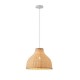 ΦΩΤΙΣΤΙΚΟ ΚΡΕΜΑΣΤΟ BAMBOO ΜΟΝΟΦΩΤΟ 1X1XE27 Max 15W Φ330X1440mm ΜΠΕΖ ARTE ILLUMINA COASTAL