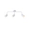 ΣΠΟΤ ΜΕΤΑΛΛΟ 3ΦΩΤΟ 3XGU10 Max 7W 500X230mm ΛΕΥΚΟ ARTE ILLUMINA OLYMP
