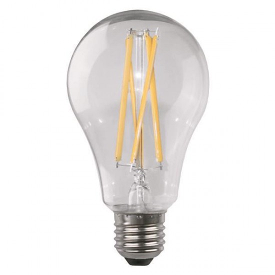ΛΑΜΠΑ LED ΚΟΙΝΗ CROSSED FILAMENT 11W 1600lm E27 2700K 220-240V CLEAR