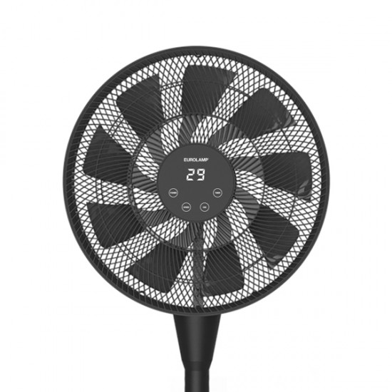 ΑΝΕΜΙΣΤΗΡΑΣ ΟΡΘΟΣΤΑΤΗΣ DC ΜΟΤΕΡ Φ40 25W ΜΑΥΡΟΣ ΜΕ ΚΟΝΤΡΟΛ