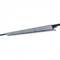 ΦΩΤΙΣΤΙΚΟ ΓΡΑΜΜΙΚΟ ΡΑΓΑΣ ΚΙΝΗΤΟ LED 4 ΓΡΑΜΜΩΝ 40W 114cm 3CCT ΜΑΥΡΟ PRO