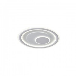 ΠΛΑΦΟΝΙΕΡΑ ΜΕΤΑΛΛΟ-ΠΛΑΣΤΙΚΟ LED 60W 3300Lm 3CCT (3000-4000-6500K) Φ510X60mm ΛΕΥΚΟ ARTE ILLUMINA MOTIVO