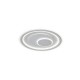 ΠΛΑΦΟΝΙΕΡΑ ΜΕΤΑΛΛΟ-ΠΛΑΣΤΙΚΟ LED 60W 3300Lm 3CCT (3000-4000-6500K) Φ510X60mm ΛΕΥΚΟ ARTE ILLUMINA MOTIVO
