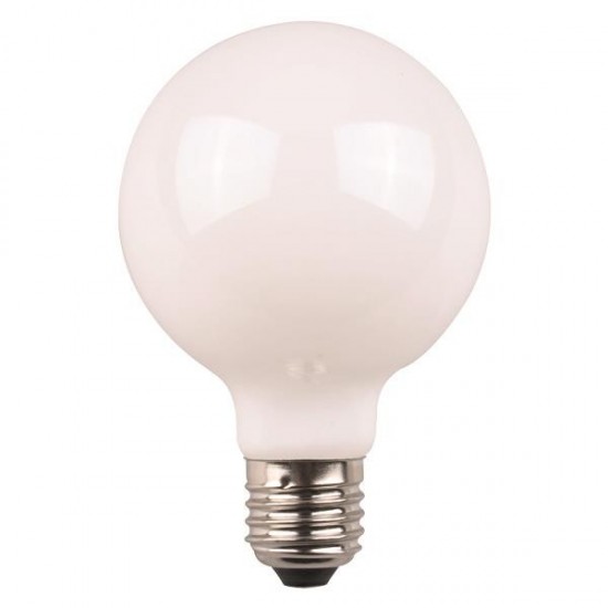ΛΑΜΠΑ LED ΓΛΟΜΠΟΣ G95 CROSSED FILAMENT 7.8W 1600lm Ε27 4000K 220-240V MILKY