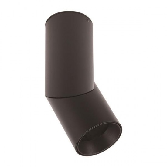 ΦΩΤΙΣΤΙΚΟ ΟΡΟΦΗΣ ΚΙΝΗΤΟ ΚΥΛΙΝΔΡΟΣ 1XGU10 MAX 8W Φ59,5X197 ΠΛΑΣΤΙΚΟ ΜΑΥΡΟ ARTE ILLUMINA CYLINDER