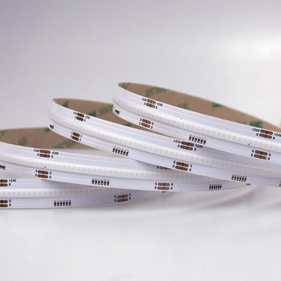 ΤΑΙΝΙΑ LED COB 5M 14W 24V RGB 576L/M IP44 PRO