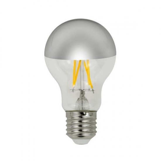 ΛΑΜΠΑ LED ΚΟΙΝΗ CROSSED FILAMENT 8W 900lm E27 2700K 220-240V DIMMABLE ΑΝΤΕΣΤΡΑΜΕΝΟΥ ΚΑΘΡΕΠΤΗ ΑΣΗΜΙ