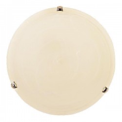 ΠΛΑΦΟΝΙΕΡΑ ΤΟΙΧΟΥ ΓΥΑΛΙ 1XΕ27 Max 15W Φ300mm ΜΕΛΙ-ΜΠΡΟΝΖΕ ARTE ILLUMINA ERIS