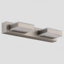 ΑΠΛΙΚΑ ΤΟΙΧΟΥ LED 8W 4000Κ ΤΕΤΡΑΓΩΝΗ 2Φ 320X50X100 ΝΙΚΕΛ ARTE ILLUMINA