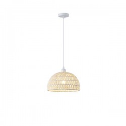 ΦΩΤΙΣΤΙΚΟ ΚΡΕΜΑΣΤΟ ΡΑΤΤΑΝ 1XE27 Max15w 300X1270mm ΛΕΥΚΟ ARTE ILLUMINA VENTO