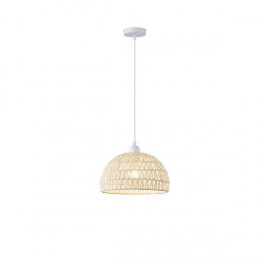 ΦΩΤΙΣΤΙΚΟ ΚΡΕΜΑΣΤΟ ΡΑΤΤΑΝ 1XE27 Max15w 300X1270mm ΛΕΥΚΟ ARTE ILLUMINA VENTO