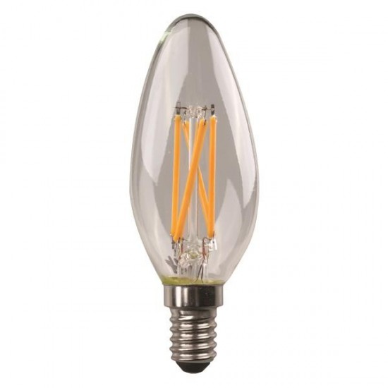 ΛΑΜΠΑ LED ΚΕΡΙ CROSSED FILAMENT 6.5W 806lm E14 6500K 220-240V