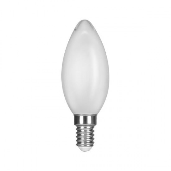 ΛΑΜΠΑ LED ΚΕΡΙ CROSSED FILAMENT 4.2W 480lm E14 6500K 220-240V MILKY