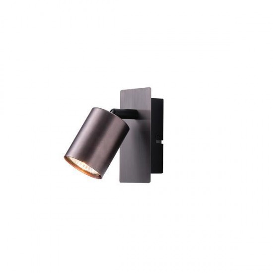 ΣΠΟΤ ΑΛΟΥΜΙΝΙΟ 1XGU10 Max 7W 120X120mm ΓΚΡΙ ARTE ILLUMINA LUXY