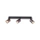 ΣΠΟΤ ΑΛΟΥΜΙΝΙΟ 3ΦΩΤΟ 3XGU10 Max 7W 450X120mm ΓΚΡΙ ARTE ILLUMINA LUXY