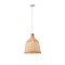 ΦΩΤΙΣΤΙΚΟ ΚΡΕΜΑΣΤΟ BAMBOO ΜΟΝΟΦΩΤΟ 1XE27 Max 15W Φ310X1580mm ΜΠΕΖ ARTE ILLUMINA EARTHY