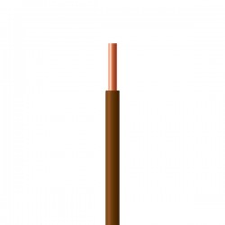 ΚΑΛΩΔΙΟ NYA ΗΟ7V-U 1Χ1,5mm² ΚΑΦΕ (100m/Roll)