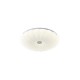 ΠΛΑΦΟΝΙΕΡΑ ΜΕΤΑΛΛΟ-ΠΛΑΣΤΙΚΟ LED 60W 4680Lm 3CCT (3000-4000-6500K) Φ480X75mm ΛΕΥΚΟ ARTE ILLUMINA ANTHOS
