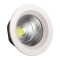 ΦΩΤΙΣΤΙΚΟ ΧΩΝΕΥΤΟ LED 55W COB 6500K Φ230 ΛΕΥΚΟ PLUS