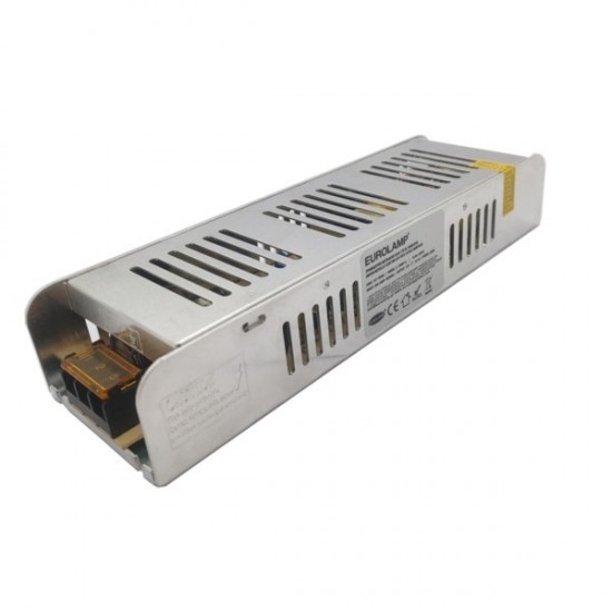 ΤΡΟΦΟΔΟΤΙΚΟ ΜΕΤΑΛΛΙΚΟ 12V DC 200W IP20 PLUS