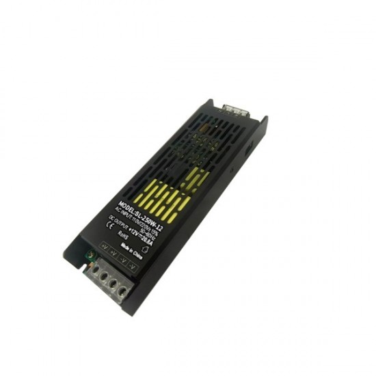 ΤΡΟΦΟΔΟΤΙΚΟ ΜΕΤΑΛΛΙΚΟ 12V DC 250W IP20 PRO