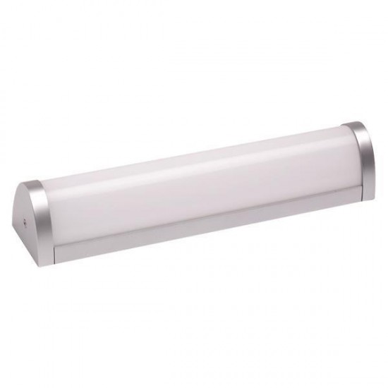 ΦΩΤΙΣΤΙΚΟ ΜΠΑΝΙΟΥ ΑΛΟΥΜΙΝΙΟ-ΠΛΑΣΤΙΚΟ LED 16W 1350Lm 4000K 604X75X66 IP44 ΑΣΗΜΙ ΜΑΤ ARTE ILLUMINA IRON
