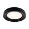 ΠΛΑΦΟΝΙΕΡΑ ΜΕΤΑΛΛΟ-ΑΚΡΥΛΙΚΟ LED 40W 3042Lm 3000K Φ500X100mm ΜΑΥΡΟ ARTE ILLUMINA UPON