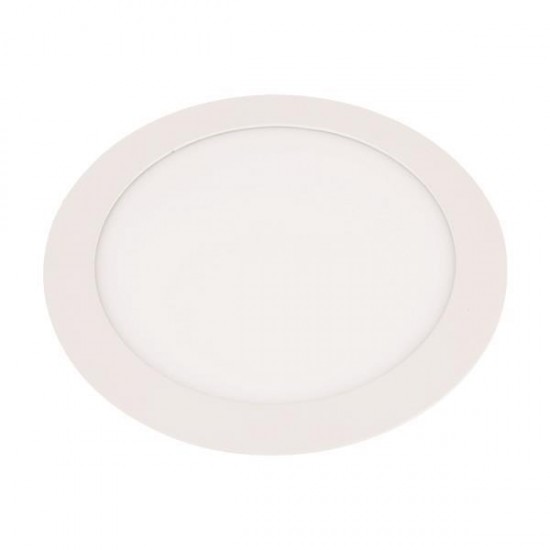 ΦΩΤΙΣΤΙΚΟ ΧΩΝΕΥΤΟ LED SLIM 6W 3000K Φ120 ΛΕΥΚΟ PLUS