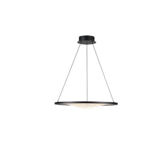 ΦΩΤΙΣΤΙΚΟ ΚΡΕΜΑΣΤΟ 40W 2460Lm 3000K D58XH120 ΜΑΥΡΟ ARTE ILLUMINA EOS