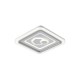 ΠΛΑΦΟΝΙΕΡΑ ΜΕΤΑΛΛΟ-ΠΛΑΣΤΙΚΟ LED 60W 4680Lm 3CCT(3000-4000-6000K) Φ490X50mm ΛΕΥΚΟ ARTE ILLUMINA MOTIVO