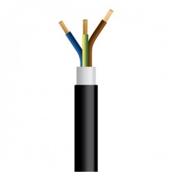 ΚΑΛΩΔΙΟ NYY J1VV-U 3X1,5mm² ΜΑΥΡΟ (1000m/Drum)