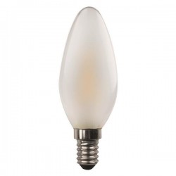 ΛΑΜΠΑ LED ΚΕΡΙ CROSSED FILAMENT 4.2W 480lm E14 3000K 220-240V FROST DIMMABLE