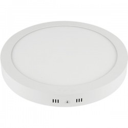 ΦΩΤΙΣΤΙΚΟ ΟΡΟΦΗΣ LED SLIM 24W 3CCT Φ30 ΛΕΥΚΟ PLUS