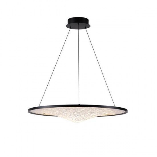 ΦΩΤΙΣΤΙΚΟ ΚΡΕΜΑΣΤΟ 46W 2760Lm 3000K D78XH120 ΜΑΥΡΟ ARTE ILLUMINA EOS