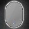 ΚΑΘΡΕΠΤΗΣ ΟΒΑΛ ΜΕ ΜΑΥΡΟ ΠΛΑΙΣΙΟ TOUCH LED DIMMABLE ANTIFOG 16W 1280Lm 3CCT (3000-4000-6000K) 500X900mm ARTE ILLUMINA CYLIS